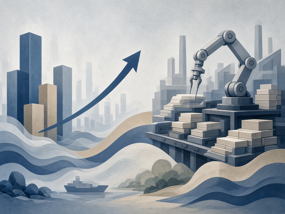 Illustration in Foreign Direct Investment in the U.S. Surges in 2025