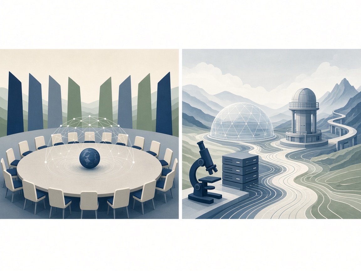 Illustration in Seventeen countries endorse the Kyoto Vision for AI-enabled science
