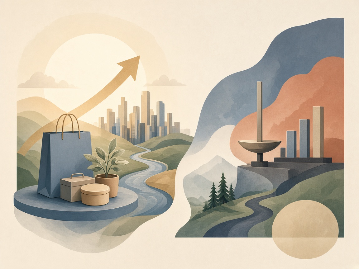 Illustration in U.S. Consumers and Incomes Show Resilience in 2024 Despite Regional Variation